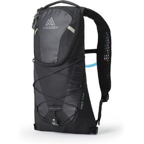 Gregory Mountain Products Pace 3 H2O Day Hiking / Hydration / Mountain Biking Pack, One Size, Black Ice, Reservoir Included