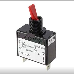 AIRPAX - T11-4-3.00A-26478-2 - CIRCUIT BREAKER, HYD-MAG, 1P, 250V, 3A