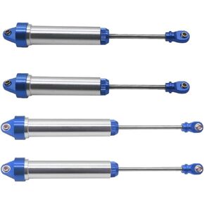 RCAWD 4x Full Aluminum Alloy Front Rear GTR134mm 160mm (Fully Assembled w/o Springs, No Threads) Oil Filled Type For 1/7 Traxxas UDR Unlimited Desert Racer 85086-4(Blue)