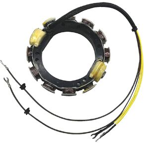 Stator For Johnson Evinrude Outboard 6Amp 85 115 135 140HP 1973-1977 4Cyl 2Stroke 173-1225 0581046 0581225 0763772 Cross Flow