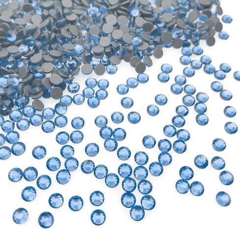 4500Pcs Hotfix Rhinestones Bulk, Crystal Clear AB Rhinestones for Crafts Clothes DIY Decoration,SS10,2.8-3MM(XS013 - Light Yellow) in Kuwait