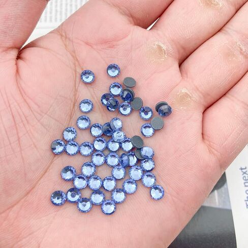 4500Pcs Hotfix Rhinestones Bulk, Crystal Clear AB Rhinestones for Crafts Clothes DIY Decoration,SS10,2.8-3MM(XS013 - Light Yellow) in Kuwait