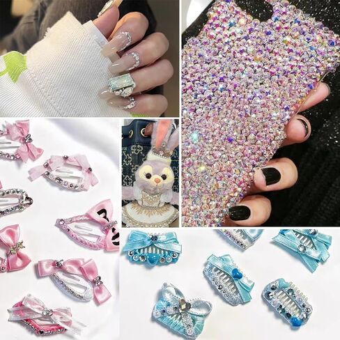 4500Pcs Hotfix Rhinestones Bulk, Crystal Clear AB Rhinestones for Crafts Clothes DIY Decoration,SS10,2.8-3MM(XS013 - Light Yellow) in Kuwait
