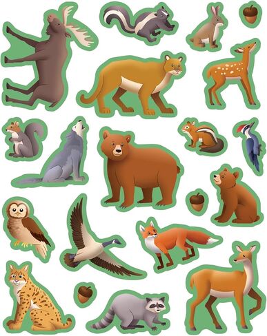 Teacher Created Resources Woodland Animals Stickers (TCR7093) in Saudi Arabia
