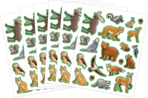 Teacher Created Resources Woodland Animals Stickers (TCR7093) in Saudi Arabia