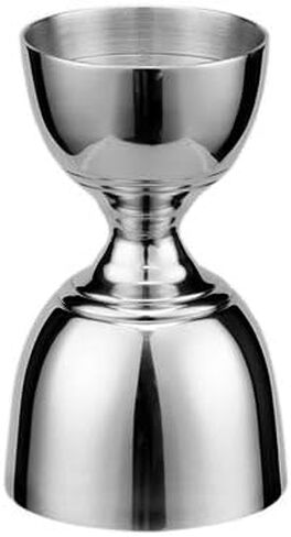 Bell Jigger Stainless Steel Bar Tool With 0.5oz, 1oz, 1.5oz and 2oz Measuring Marks, Mirror Polished Finish, One Jigger in Saudi Arabia