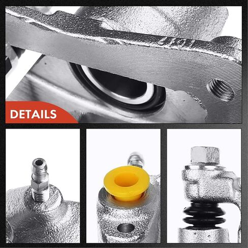 A-Premium Disc Brake Caliper Assembly with Bracket Compatible with Select Acura, Honda and Isuzu Models - SLX, Passport, Amigo, Axiom, Rodeo, Rodeo Sport, Trooper - Rear Driver and Passenger Side in Saudi Arabia