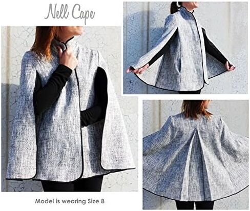 Style Arc Sewing Pattern - Nell Cape (Sizes 04-16) in Saudi Arabia
