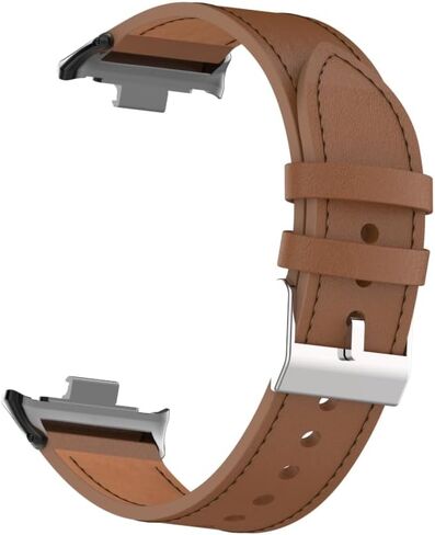سوار Mi Band 8 Pro من الجلد المعدني الأنيق بديل لأساور المعصم متوافق مع Xiaomi 8 Pro/Redmi Smartwatch 4 (غير متضمن مع جهاز التعقب) in Kuwait