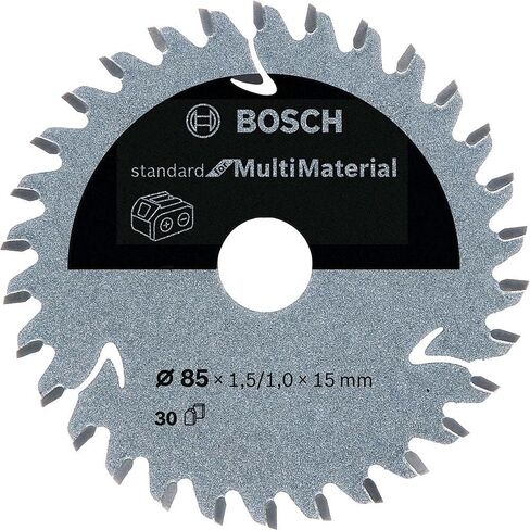 Bosch Professional 2608837752 Standard Blade for Multi Material (85 x 15 x 1.5 mm, 30 Teeth, Accessories: Cordless Circular Saw) in Saudi Arabia