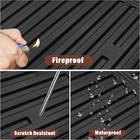 KMF Floor Mats Custom Fit 2015 2016 2017 2018 2019 Ford Transit 150-250-350 Accessories(No Connect) All Weather Protection Waterproof TPE Floor Liner 1st Row, Black in Saudi Arabia