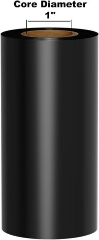 Premium Ink Ribbon on 1" Core, Black, 4.3" x 984' for DuraLabel Pro, LabelTac Pro, VnM SignMaker, SafetyPro, Viscom and Others in Kuwait