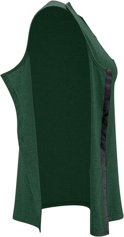 iWoo Post Surgery Tank Tops for Women/Men Mastectomy Shoulder Tearaway Snap Shirts Button Up Rotator Cuff Chemo Recovery in Saudi Arabia