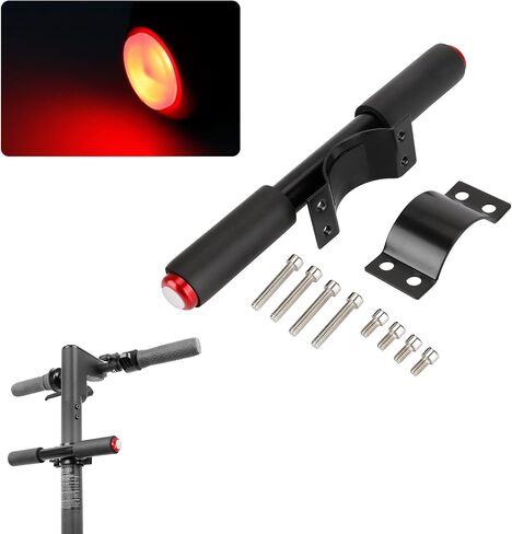مقبض مقود للأطفال مع ضوء LED لسيجواي ناينبوت ماكس G30 ES1 ES2 ES3 ES4 E22 E25 درابزين سكوتر كهربائي مقبض أمان غير قابل للانزلاق (بدون ضوء LED) in Kuwait