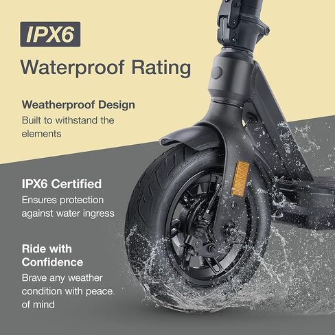 Electric Scooter - VX2 PRO Swiss Engineered Electric Scooters for Adults - 1300W Peak Power 22, 28, 37-Mile Ranges, IPX6 Water Resistant UL Certified Fast Electric Scooter - 24 Months Warranty in Kuwait