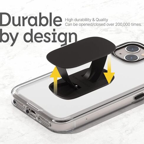RHINOSHIELD GRIPMINI - Grip and Stand for Phones and Cases, Reusable and Durable, Smartphone Accessory in Saudi Arabia