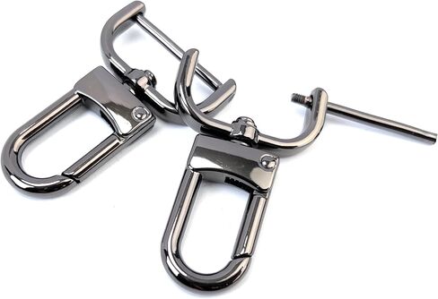 4 قطع من VersaKits مشابك دوارة شديدة التحمل وقابلة للفصل ومخلب جراد البحر برغي في القيد 2.54 سم من النحاس بديل خطاطيف إطباقية ومشابك الزناد in Kuwait