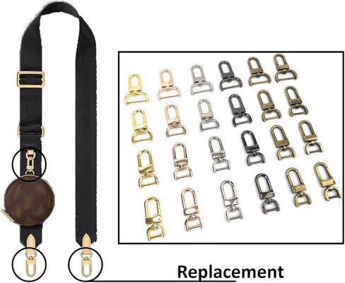 4 قطع من VersaKits مشابك دوارة شديدة التحمل وقابلة للفصل ومخلب جراد البحر برغي في القيد 2.54 سم من النحاس بديل خطاطيف إطباقية ومشابك الزناد in Kuwait