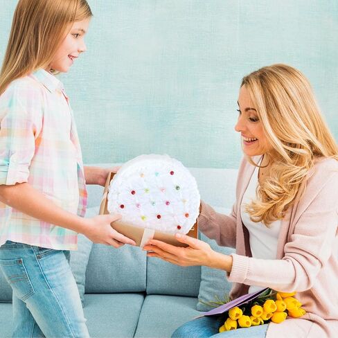 5 مجموعات من TXIN 5 مجموعات من أوراق القماش الشبكية البلاستيكية للتطريز والحياكة الشبكية DIY محفظة حقيبة يد إكسسوارات الكتف محفظة صنع اللوازم غزل صياغة مشاريع الكروشيه مع 20 قطعة من بروش in Kuwait