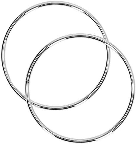 مقبض محفظة Zerodis، 2 مقابض معدنية دائرية لحقيبة اليد وإبزيم دائري وسلك الأجهزة لملحقات أجهزة الأمتعة (أبيض) in Kuwait