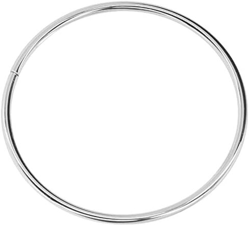 مقبض محفظة Zerodis، 2 مقابض معدنية دائرية لحقيبة اليد وإبزيم دائري وسلك الأجهزة لملحقات أجهزة الأمتعة (أبيض) in Kuwait