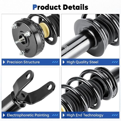Front Struts Assembly Shock Absorber Fit for Chrysler 300 5.7L RWD 2012-2022, for Dodge Challenger 2012-2022, for Charger 2011-2022, Replace for 272665, 2Pcs in Saudi Arabia