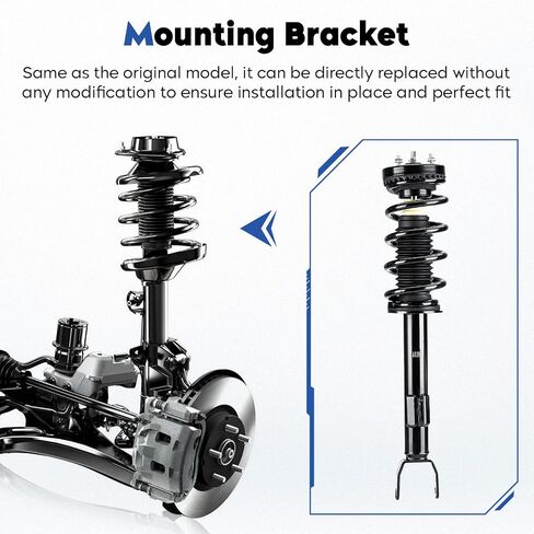 Front Struts Assembly Shock Absorber Fit for Chrysler 300 5.7L RWD 2012-2022, for Dodge Challenger 2012-2022, for Charger 2011-2022, Replace for 272665, 2Pcs in Saudi Arabia