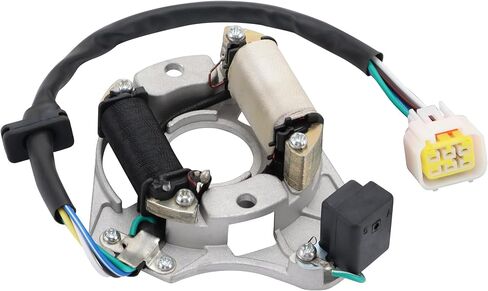 GOOFIT 5Wire Motorcycle Magneto Stator Coil Ignition Generator Engine Accessories Replacement for DY100 XR50 CRF50 70cc 110Ccc 125cc 138cc in Saudi Arabia