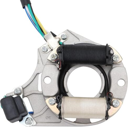 GOOFIT 5Wire Motorcycle Magneto Stator Coil Ignition Generator Engine Accessories Replacement for DY100 XR50 CRF50 70cc 110Ccc 125cc 138cc in Saudi Arabia