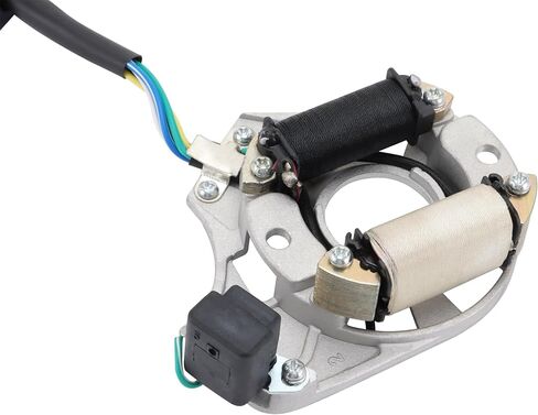 GOOFIT 5Wire Motorcycle Magneto Stator Coil Ignition Generator Engine Accessories Replacement for DY100 XR50 CRF50 70cc 110Ccc 125cc 138cc in Saudi Arabia
