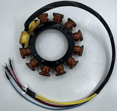 الجزء الثابت لميركوري مارينر خارجي 10Amp 174-5255 174-5256 18-5856 398-4770 398-5255 398-5256 40HP 1972-1981 2 اسطوانة 2 السكتة الدماغية in Saudi Arabia
