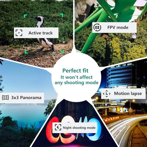 GeeRic Screen Protectors Compatible with GoPro Hero 12/11/10/9, 6 Pack Screen and Lens Protector Films, 0.3mm 9H Hardness Tempered Glass Protector in Kuwait