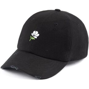 Snapback Dad Hat Logo Baseball Cap Black