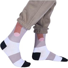 HAVMNO Couple Holding Hands Socks ，Funny Magnetic Suction 3D Doll Socks ，Birthday Christmas Gifts for Valentines Him and Her