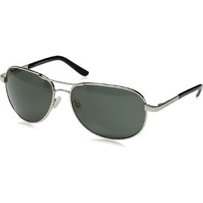 Suncloud Polorized Optics AVIATOR Metal Frame Silver /Lens Gray