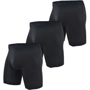 Evankin Men Underwear Boxer Brief Sexy U Convex Pounch Mid Waist Stretch Cotton Underpants Breathable Sports Shorts