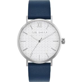 Ted Baker Phylipa Gents Men's Blue Leather Strap Watch (Model: BKPPGS001)