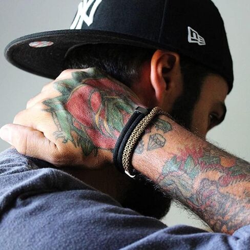 أساور حبل مضفرة مصنوعة يدويًا قابلة للتعديل للرجال والنساء، سوار أفضل صديق للزوجين in Kuwait