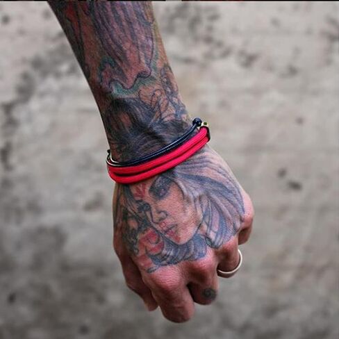 أساور حبل مضفرة مصنوعة يدويًا قابلة للتعديل للرجال والنساء، سوار أفضل صديق للزوجين in Kuwait