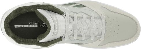Reebok Men's Royal BB4500 HI-2 Sneaker, Steely Fog/Varsity Green/White, 11 in Saudi Arabia