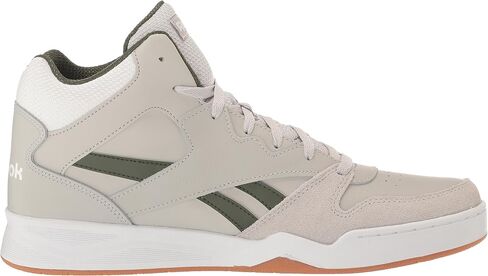 Reebok Men's Royal BB4500 HI-2 Sneaker, Steely Fog/Varsity Green/White, 11 in Saudi Arabia