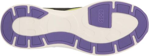 BOSS Men's Running Style Mix Materal Sneakers with Embossed Logo in Saudi Arabia