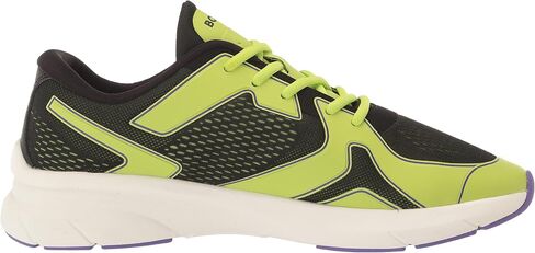 BOSS Men's Running Style Mix Materal Sneakers with Embossed Logo in Saudi Arabia