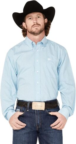 Cinch Men's Floral Medallion Print Western Shirt - Mtw1105417 in Saudi Arabia