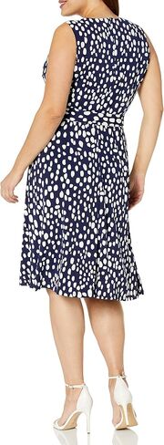 London Times Women's, Sleeveless Jersey Keyhole Belted Midi Dress in Saudi Arabia