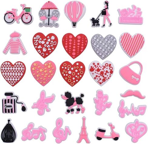 Lots of 21,40,55,57,70,100Pcs Flowers Outdoor Camping Shoe Charms Shoes Decoration for Croc Wristband Bracelet Kids Boys Teens Girls Men Women Party Birthday Gifts in Saudi Arabia