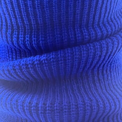 Balaclava Ski Mask One-Hole for Men and Women, Windproof Face Mask for Outdoor Sports, Blue in Kuwait