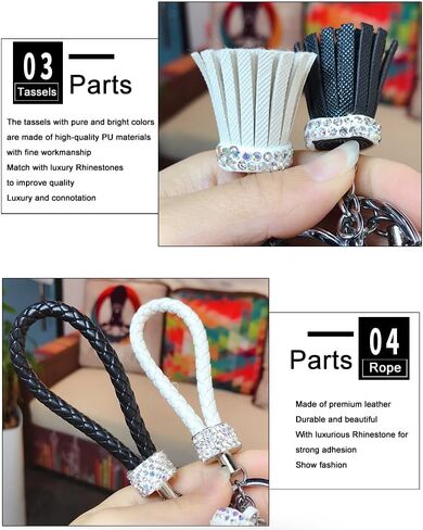 Tarieson Girls Fashion Fashion Bear Keychain بلينغ سلاسل المفاتيح in Kuwait