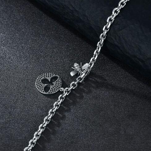 CEKAMA 925 Sterling Silver Heavy Bracelet for Men & Boys Matte Texture Exquisite Thick Bracelet Length 7-9.5 Inch, Width 5-7mm in Saudi Arabia