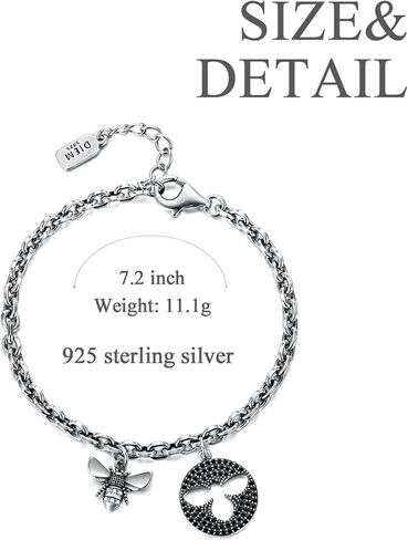 CEKAMA 925 Sterling Silver Heavy Bracelet for Men & Boys Matte Texture Exquisite Thick Bracelet Length 7-9.5 Inch, Width 5-7mm in Saudi Arabia